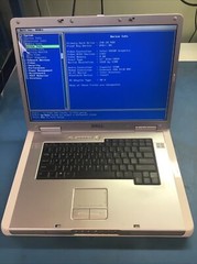 Dell Inspiron E1705 32-bit Intel Core DUO T2350 1.66GHz 1GB Win 10 -corrupt -F4