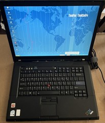 IBM/Lenovo Thinkpad T60 Laptop intel Core 2 Duo 2.00 GHz 15.4″ Screen Type 8741