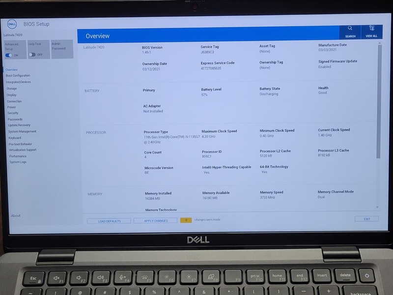 Dell Latitude 7420 14.0" FHD Laptop- Intel i5, 16GB RAM, 256 SSD, OS: Windows 11 gallery
