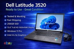 Dell Latitude 3520 i5 1135G7 2.40GHz/ 8G/256GB SSD 1920×1080 Win 11 Pro