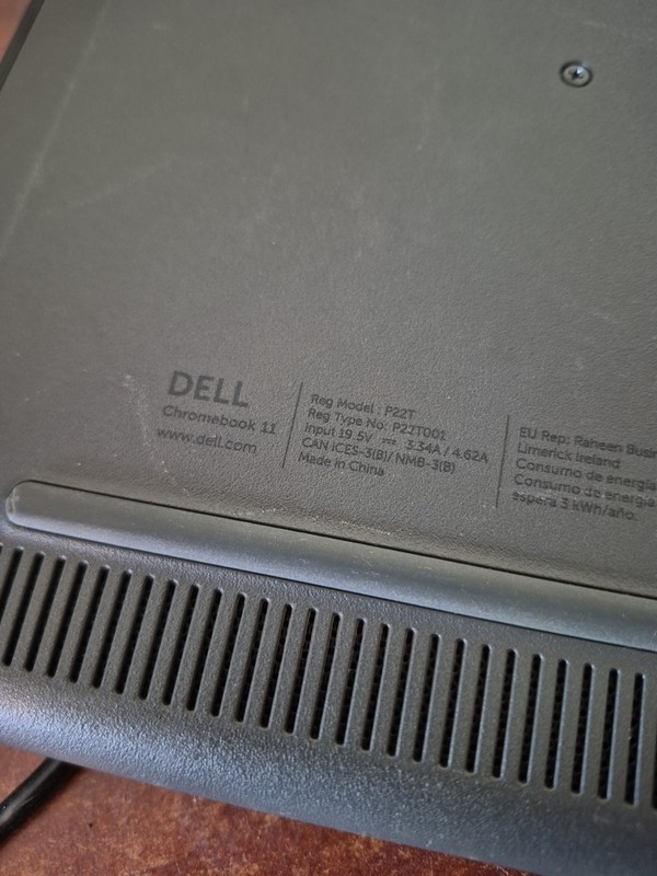 Dell Chromebook 11 P22T 2GB W/Charger B2 gallery