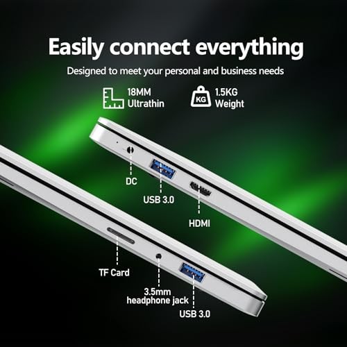 15.6" Laptop Computer DDR4 8GB RAM 256GB SSD,traditional laptop computers with gallery