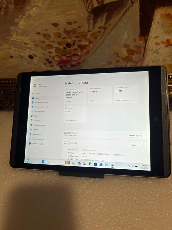HP 608 G1 Pro tablet Windows 11 PRO -24WH gallery