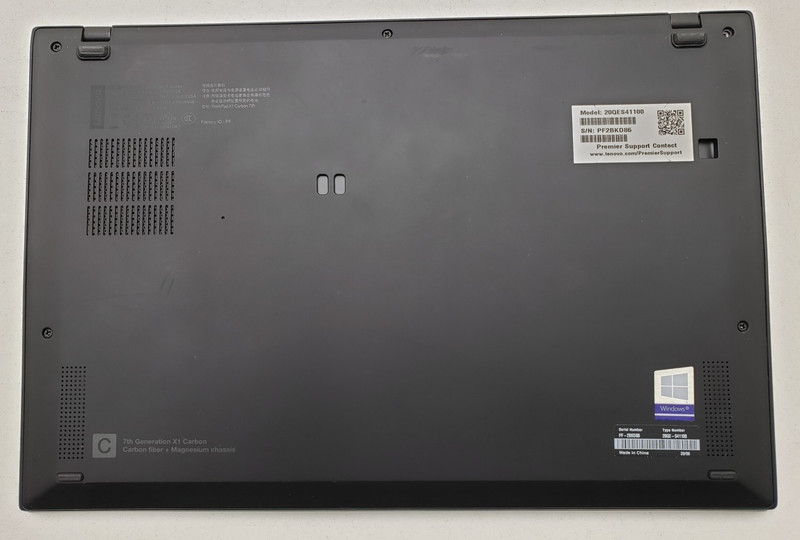 Lenovo ThinkPad X1 Carbon Laptop, i7-8665U 16GB 256GB SSD, Backlit KB Win 11 Pro gallery