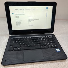 HP ProBook x360 11 G2 EE, Core-m3-7Y30 8GB NO SSD/OS/AC ADAPTER (LOOSE LID)