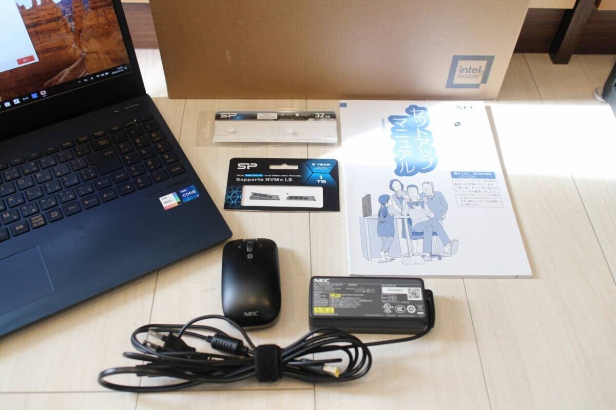 SSD 1TB + 32GB office 2021 LAVIE Direct N15 i7 1165G7 32GB SSD 1TB n127 gallery