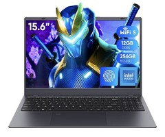 Coolby 15.6inch Laptop ,12GB RAM/256GB SSD, 1920×1080 IPS Display . Gray .H3