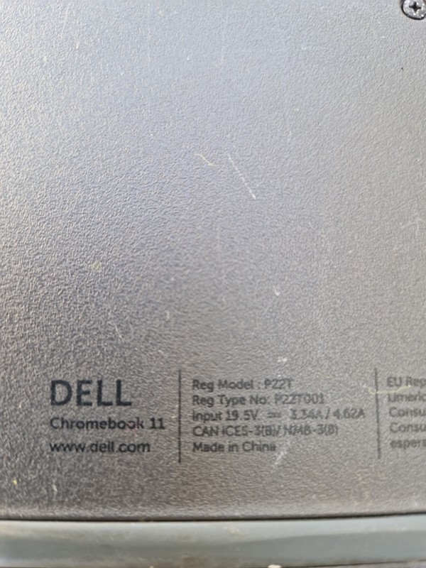 Dell Chromebook 11 P22T 4GB RAM SSD Hard Drive 11.6 inch Laptop gallery