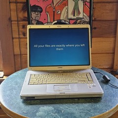 Vtg Compaq Presario V5000 Turion64 Radeon Xpress 200M Win8 2GB 60GB Works