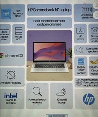 HP Chromebook 14″ Laptop – Intel N200, 4GB RAM, 128GB SSD, HD Display – New