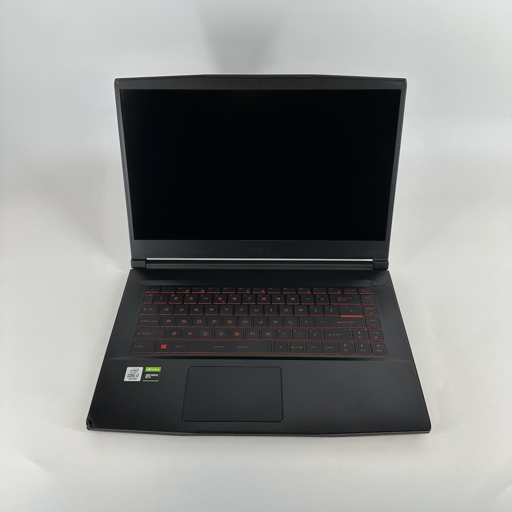 MSI Thin GF65 15.6 FHD 144Hz i7-10750H 2.60GHz 8GB 512GB SSD GTX 1660 Ti Good