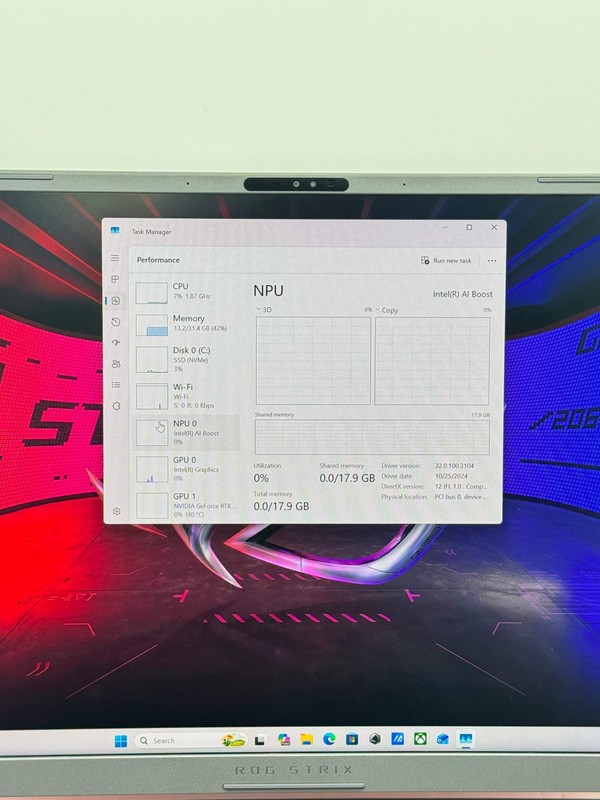 ASUS ROG Strix G16 Gaming Laptop i9 Ultra 275HX RTX 5070 32GB RAM 1TB NVMe gallery