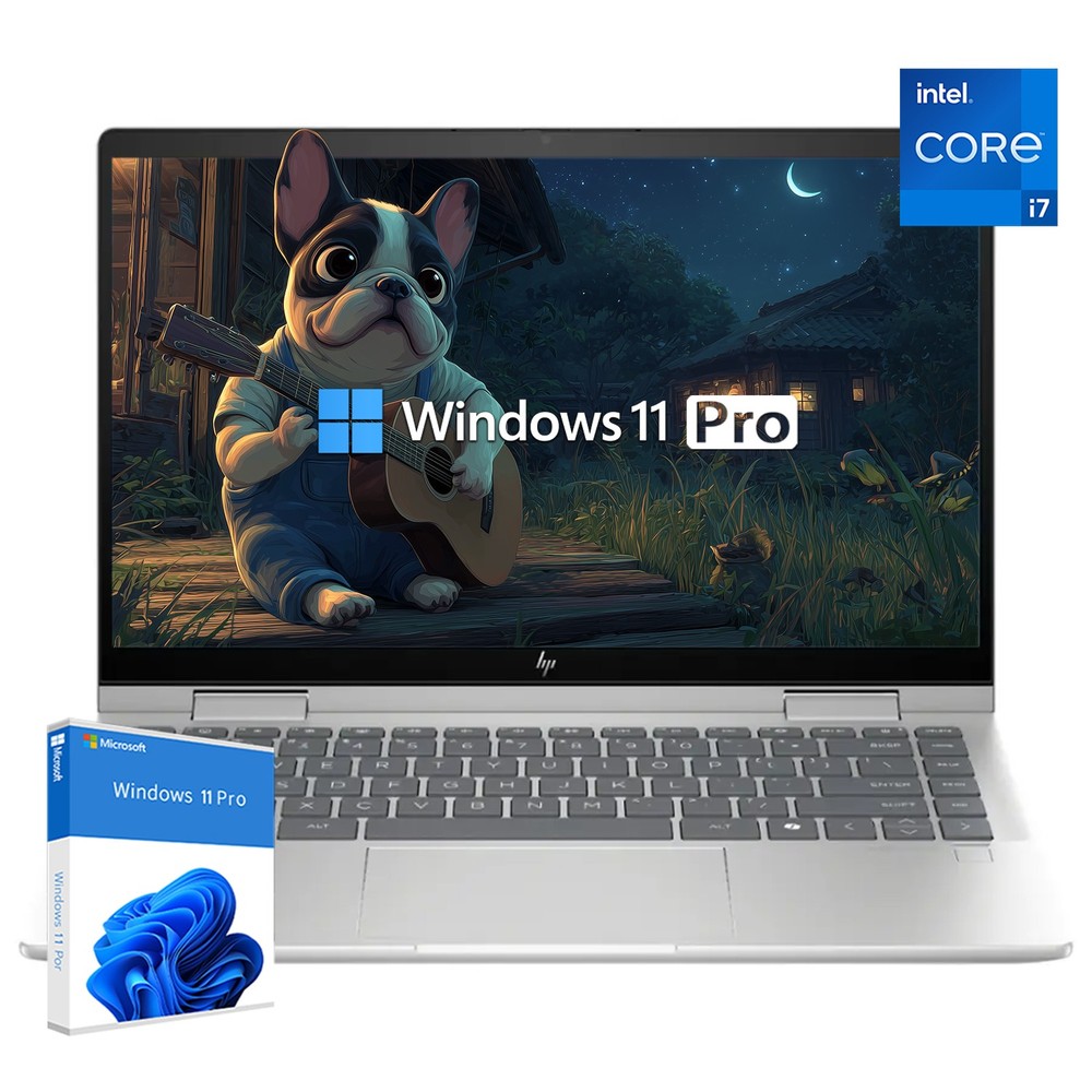HP 15.6"FHD Touch Laptop,10-Core i7-1355U 5GHZ UpTo 16GB RAM 1TB SSD+W11Pro