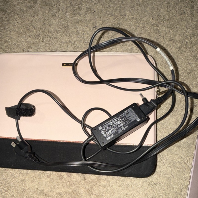 HP Stream 14" Pink Laptop, Charger & Case, Webcam, Wi-Fi, USB, Casual Use gallery