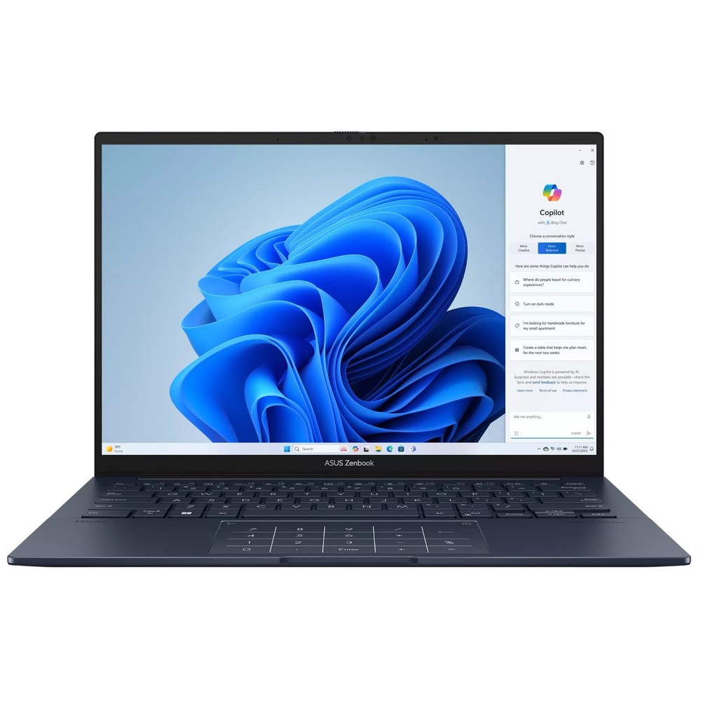 ASUS Zenbook 14" WUXGA OLED Touch Intel Ultra 9 285H 16GB 1TB SSD Win 11H Laptop