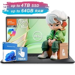 Dell Inspiron 15.6″Touch Laptop,8Core AMD Ryzen 7 7730U,UpTo 64GB 4TB SSD+W11P
