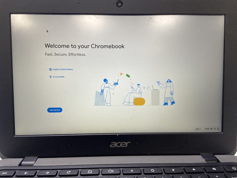 Acer Chromebook N18Q5 11.6" Celeron N4120 @ 2.6GHz 4GB RAM 32GB eMMC ChromeOS gallery