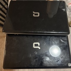 Lot of 2 HP Compaq Presario CQ60 CQ61 Laptops Parts Repair AS-IS No Batteries