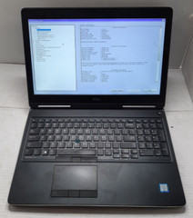 Dell Precision 7520 15.6″ i7-7820HQ 16GB RAM 256GB SSD NO OS/BATTERY M2200 #97