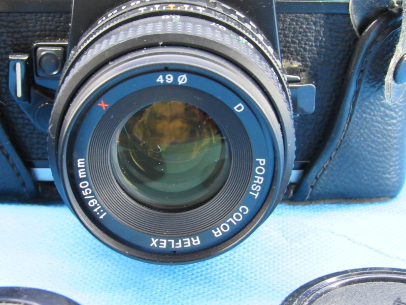 PORST CR1 CR 1 SLR Camera SLR FUJICA-X 50mm Lens 1;1.9 w/ Bag & Case gallery