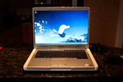 15.4″ Lg Screen Dell Inspiron E1505 Windows 7, Office2010 3GB NewBatWkGr8