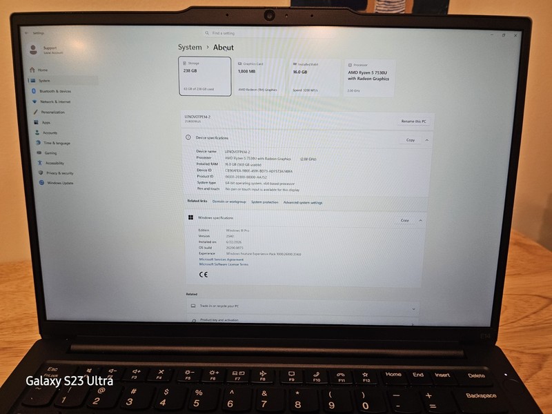 Lenovo ThinkPad E14 Gen 5 Laptop 21JR001RUS gallery