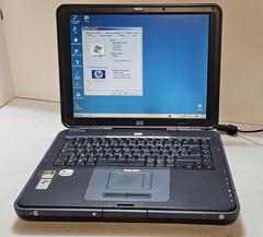 HP Compaq Laptop NX9105 / AMD Sempron 1.60Ghz / 256Mb Ram / Win XP