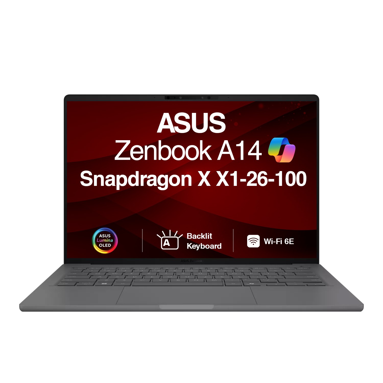 ASUS Zenbook 14.0" 1920x1200 Snapdragon X X1-26-100 32GB 1TB SSD Windows 11 Home gallery