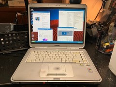 Compaq Presario R3000 Vintage Laptop 15″ Athlon 797MHz 1.2GB RAM 32GB SSD Win XP