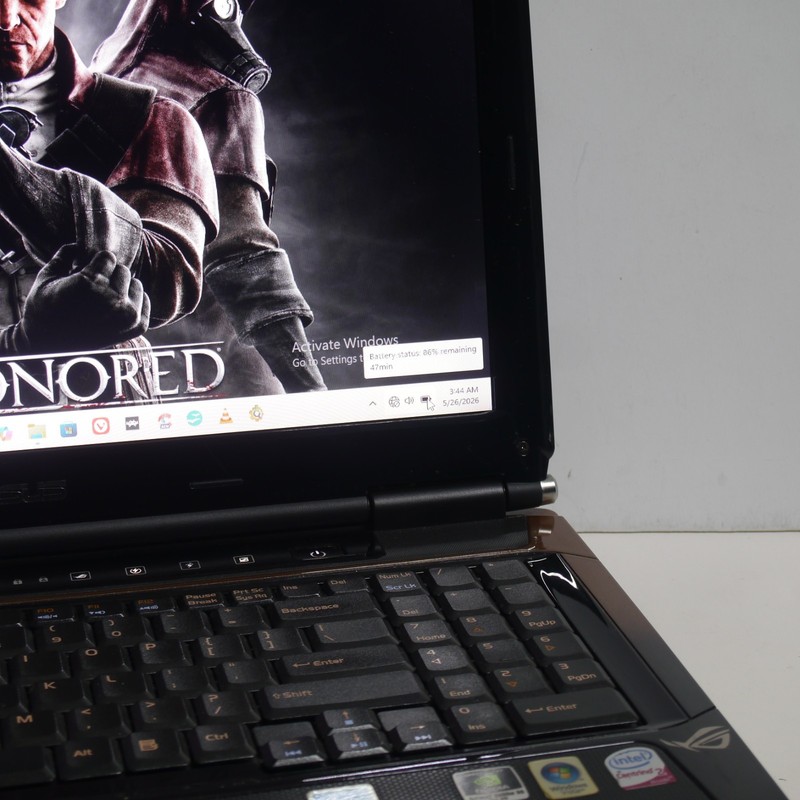 Asus G50V Core 2 Duo P7450 2.13GHz Nvidia 9800M 1.3TB Gaming Laptop + RetroBat gallery