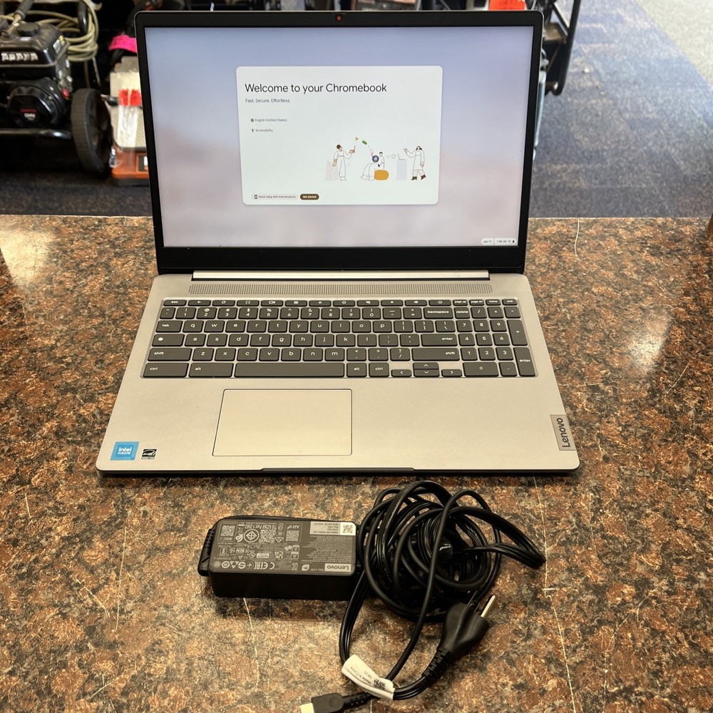 Lenovo IdeaPad 3 Chrome 15IJL6– 15.6″ FHD –Celeron N4500–4 GB RAM–64GB eMMC–Gray