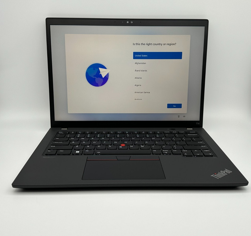 Lenovo ThinkPad T14 Gen 3 Laptop AMD RYZEN 7 PRO 6850U 16GB RAM 256GB SSD W11P gallery