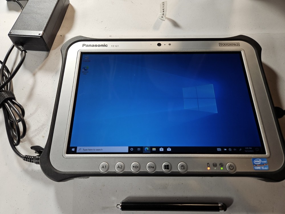 Panasonic Toughpad FZ-G1, Core i5-3437U 4GB RAM, 128GB SSD, Win10P, 1770 hours
