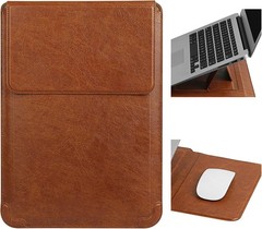 15.6 16 Inch Laptop Sleeve Case with Stand Feature for MacBook Pro 16 2025 & 202