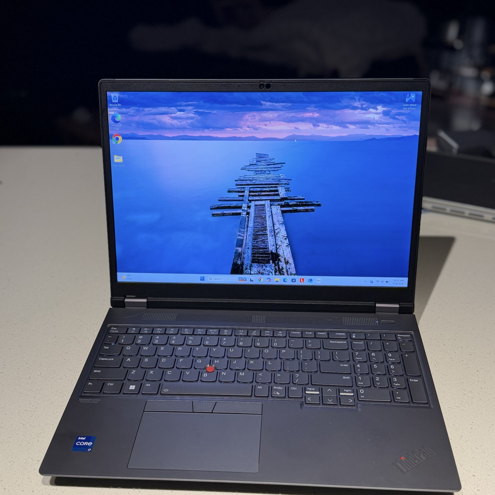 Lenovo ThinkPad P16 Gen 2 4K i7-14700HX 32GB 1TB RTX 2000 Ada Win 11 Pro gallery