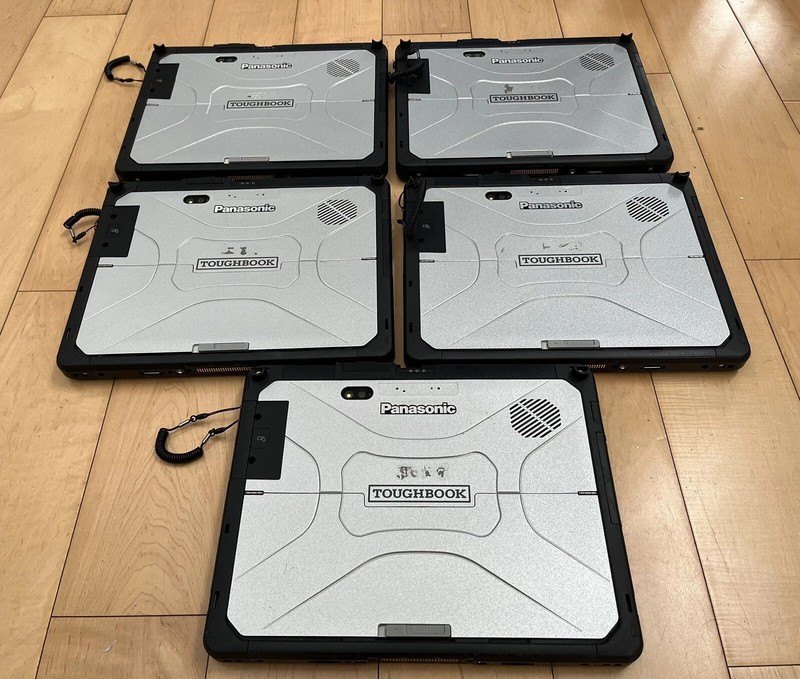 Lot of 5 Panasonic Toughbook Cf-33 Touch 2.60GHz Core i5-7300U 8GB 256GB Win 10 gallery