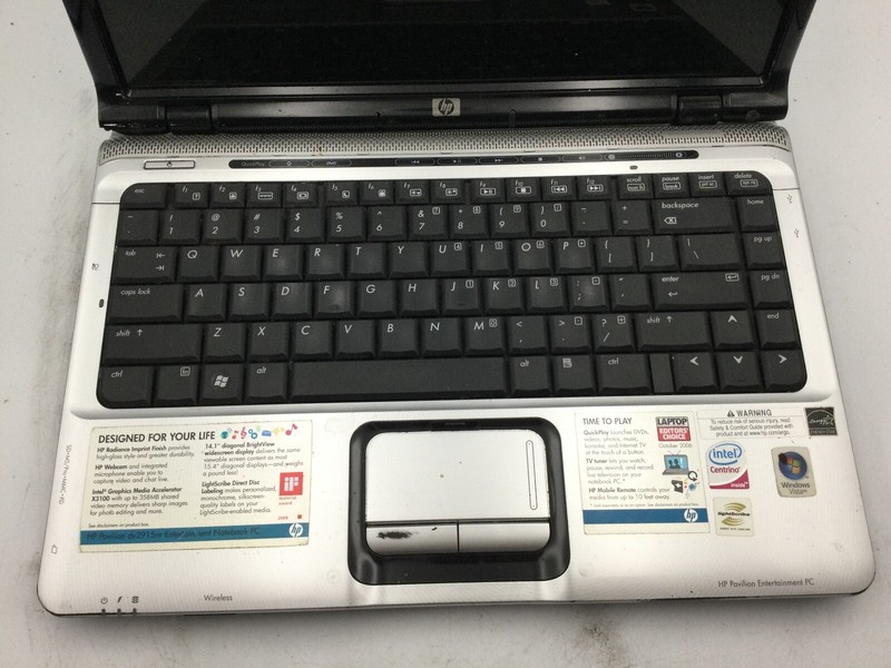 HP PAVILION DV2000 - FOR PARTS - INTEL CENTRINO - 4GB RAM - 14" -READ DESCRIP-BB gallery