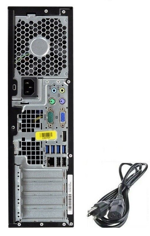 HP Windows 10 Pro Desktop PC DVD-RW 3GHz Processor 250GB 500GB 1TB HDD WiFi SFF gallery