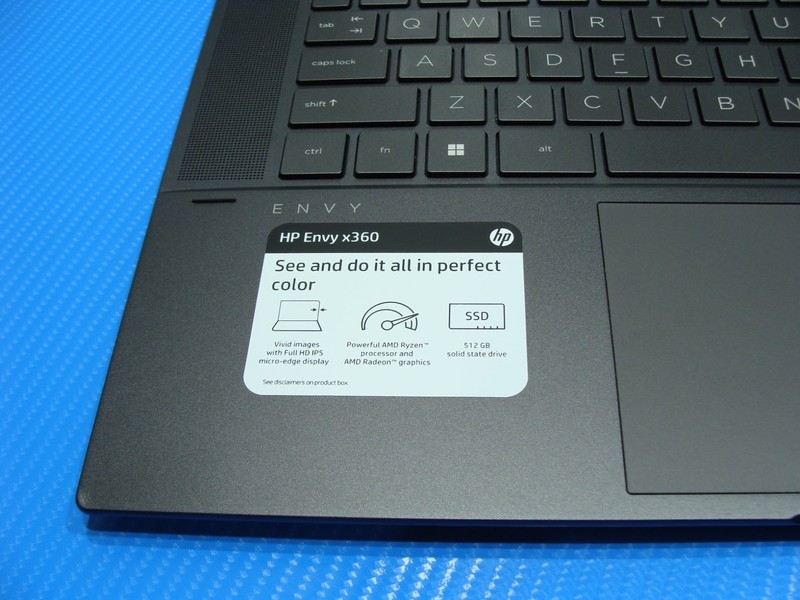 HP ENVY x360 15-EU1073CL 15.6"FHD TOUCH Ryzen 7 5th 2GHz 16GB 512GB W11HOME +PA gallery