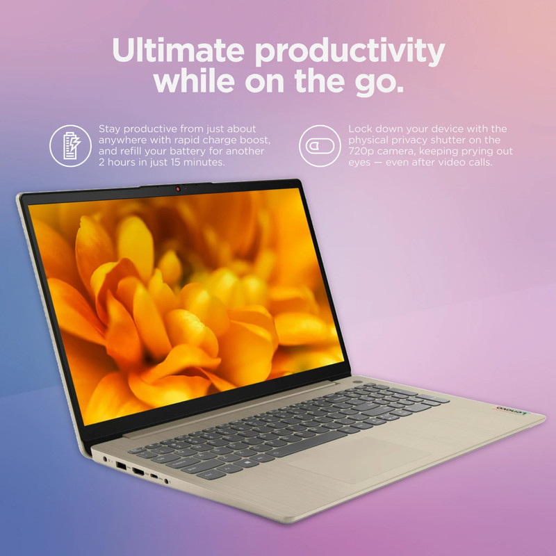 Lenovo IdeaPad 3 Laptop 15.6" Backlit Office Ryzen 5 20GB RAM 1TB SSD Win 11 Pro gallery