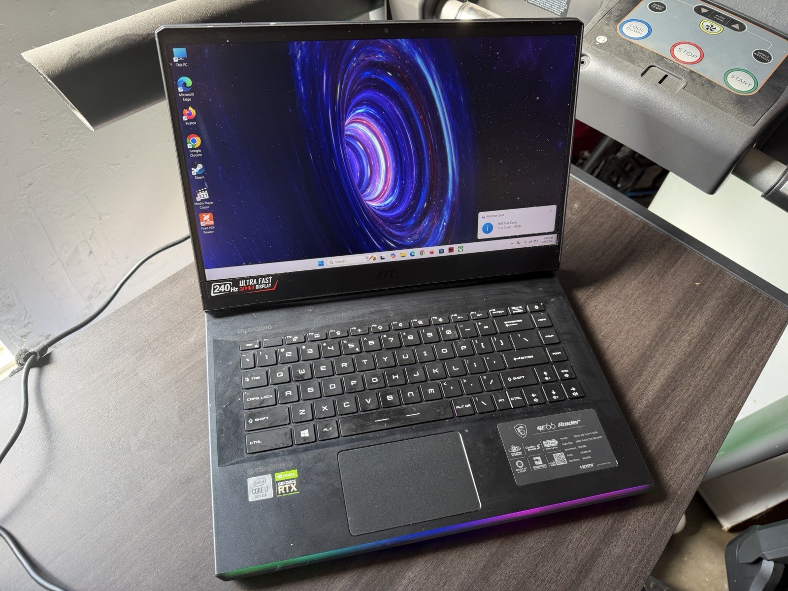 MSI GE66 Raider Gaming Laptop: 15.6", Intel i7-10750H, RTX 2070 SUPER, 32GB, W11 gallery