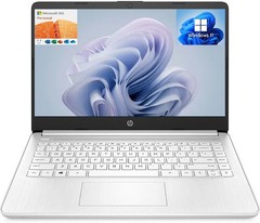 HP 14” HD Laptop, AMD Dual-Core CPU, 16GB RAM, 1TB SSD, Office 365, Win 11