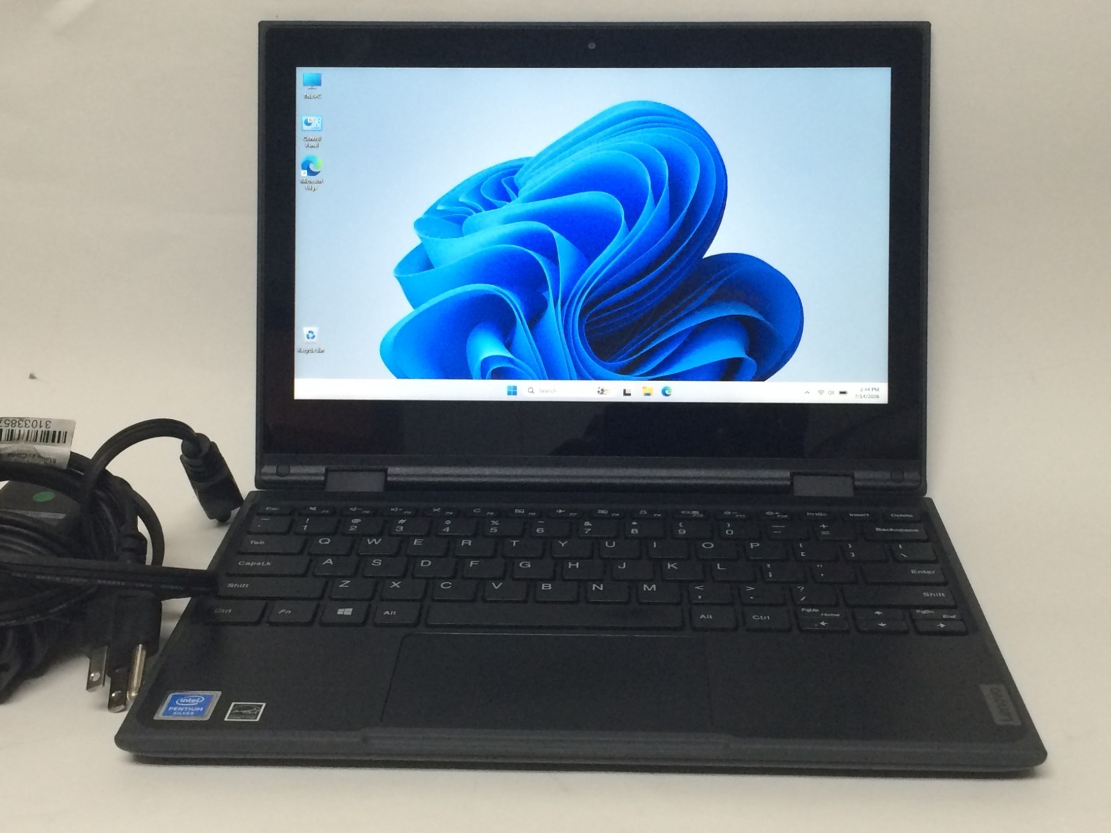 Lenovo 300e 2nd Gen Pentium N5000 1.10 GHz 8 GB 256 NVMe SSD Win 11 AC Adapter gallery