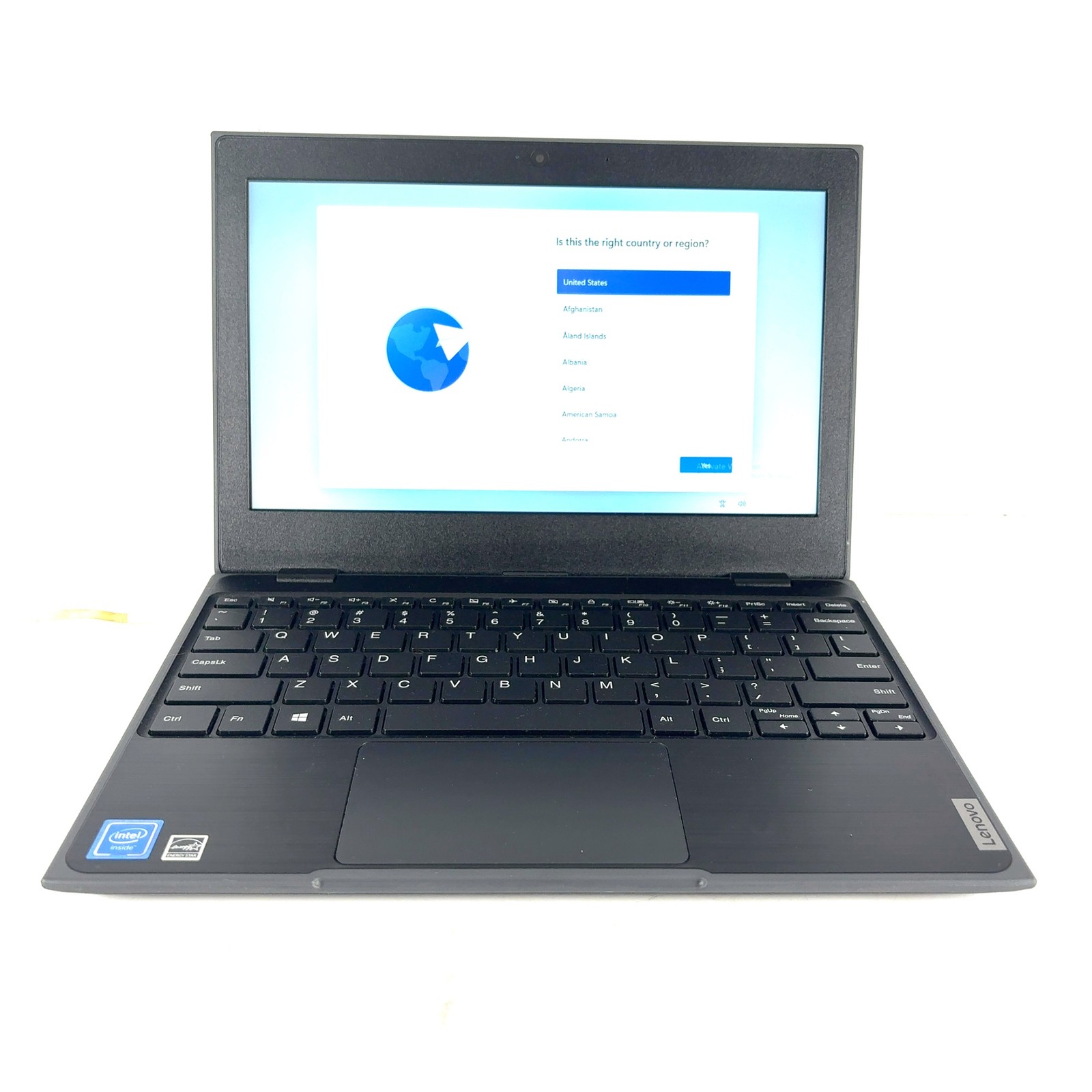 Lenovo 100e 2nd Gen 11.6" HD 1.1GHz Celeron 4GB DDDR4 RAM 58GB SD Intel UHD 600 gallery