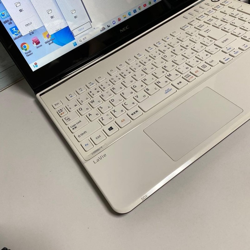 NEC LAVIE Laptop Windows 11 Pro 64 bit Core i5 SSD 128GB White Used Japan gallery
