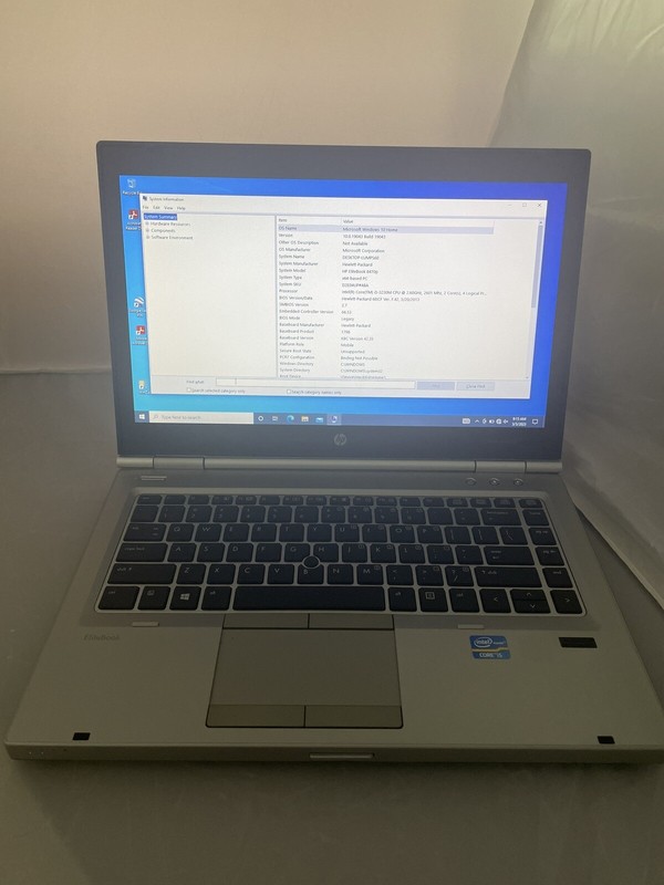 HP EliteBook 8470p 14" Core i5 3320M 2.6GHz 8GB RAM 500GB HDD Win 10 gallery