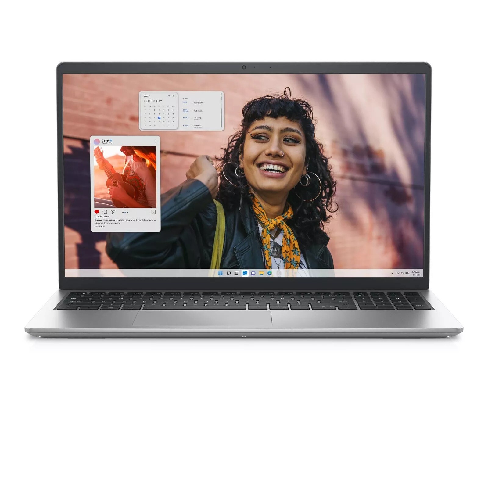 Dell Inspiron 15.6" FHD TOUCH AMD Ryzen 7 5825U 16 512GB SSD MX550 - SILVER gallery