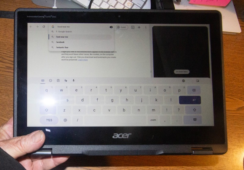 Acer N16Q14 Chrome--Laptop/Tablet---Charger Included. FREE SHIPPING gallery