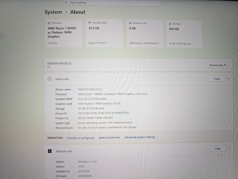 READ Bundle MINISFORUM V3 Laptop Tablet 32GB RAM, 1TB SSD, AMD 8840U gallery