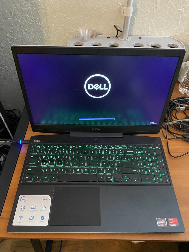 Dell G5 15 5505 (256GB SSD, AMD Ryzen 7 4800H, 4.20GHz, 16GB RAM) Laptop -...